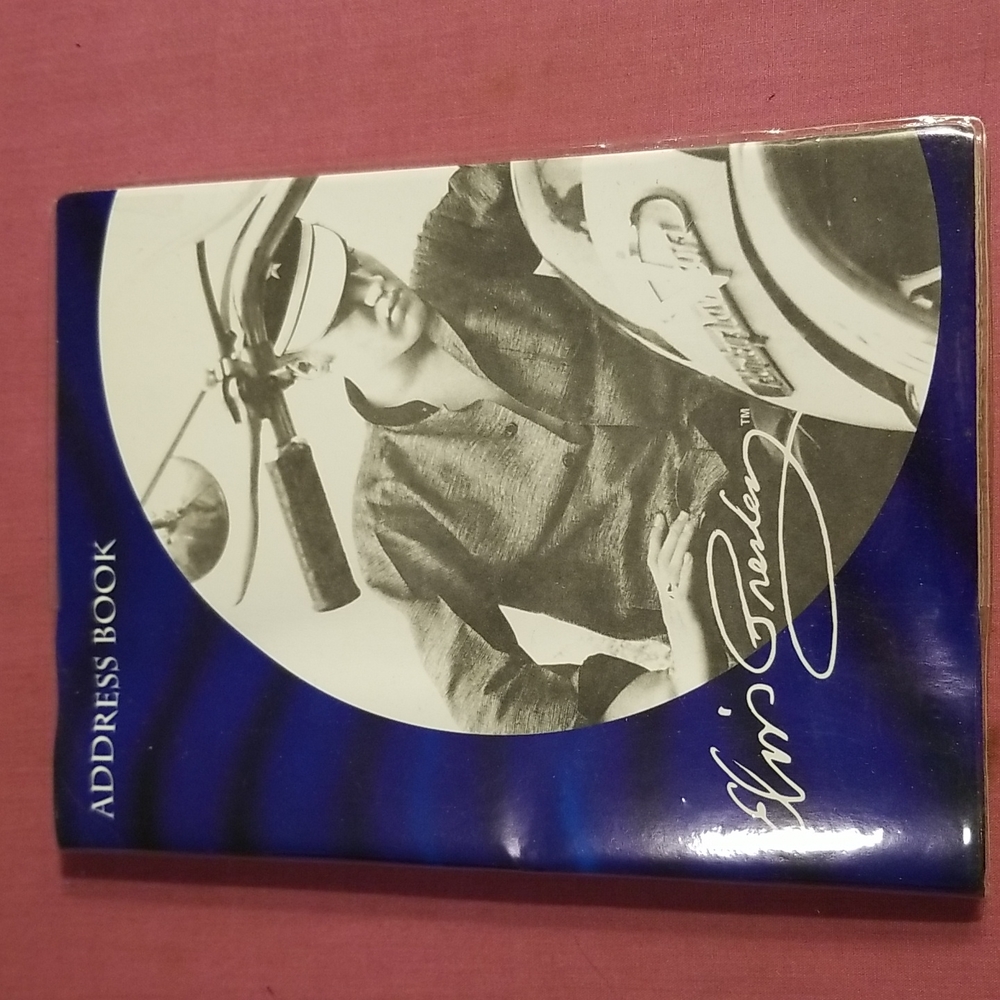 Elvis Presley address book